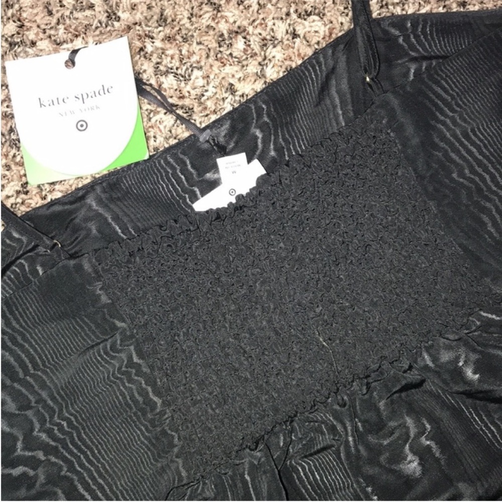 Kate Spade X Target Black Tiered Ruffle Asymmetrical Midi Dress Var Sizes | NWT - Picture 6 of 8